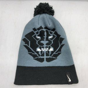 Nike Lebron James King Lion Youth Winter Beanie Cap Outdoors Warm Pom Pom